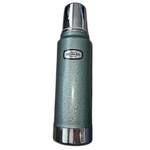 Vintage STANLEY ALADDIN Stainless Thermos Complete A944C Quart  #100 Green